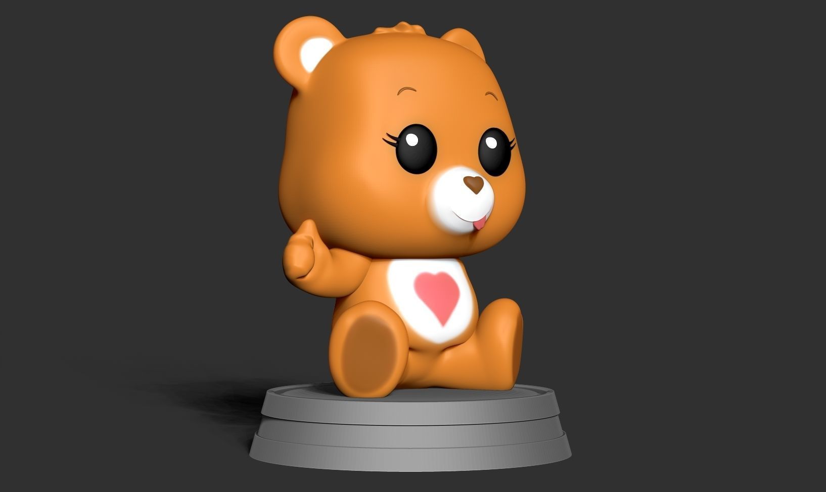 Tenderheart Bear 3D print model_11