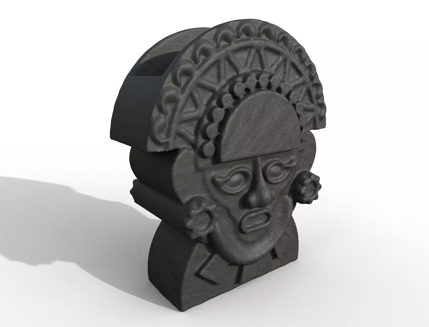 Inca Style Planter Macetero Arte Inca 3D print model