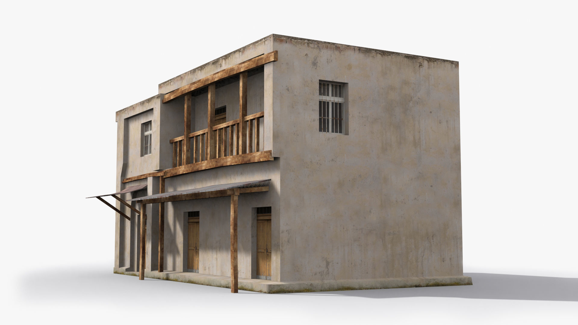 Arab xx21 Low-poly 3D model_3