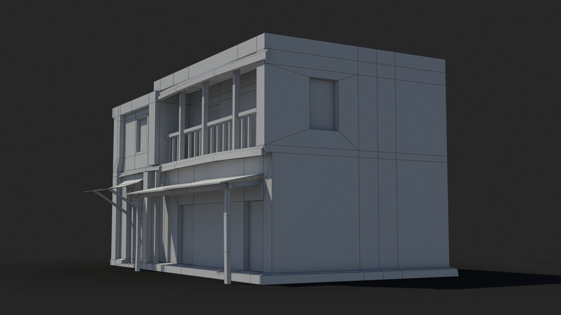 Arab xx21 Low-poly 3D model_8