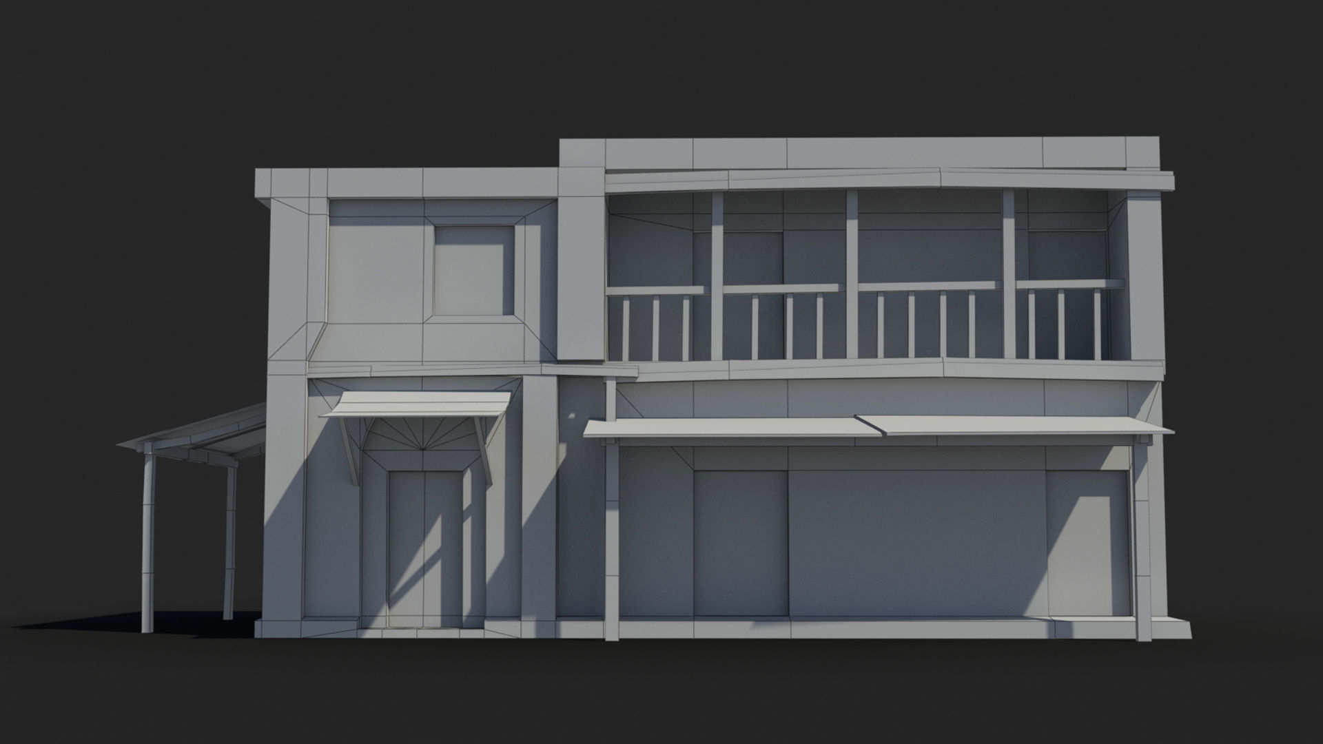 Arab xx21 Low-poly 3D model_6