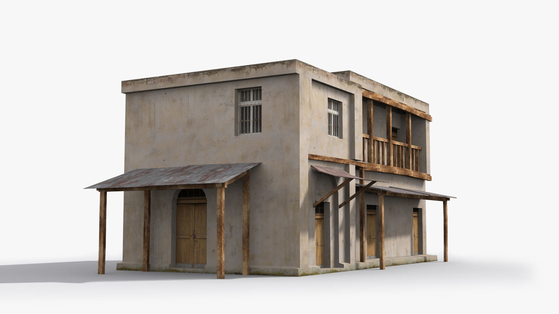 Arab xx21 Low-poly 3D model_4