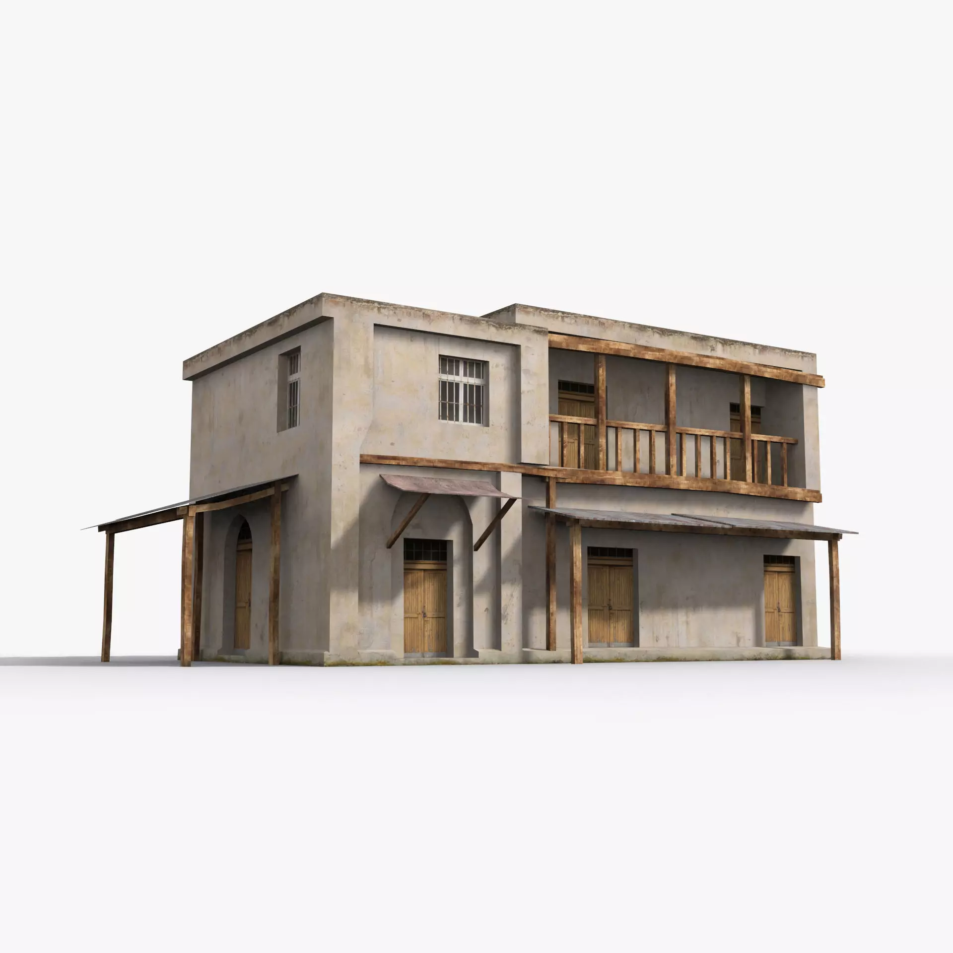 Arab xx21 Low-poly 3D model_0