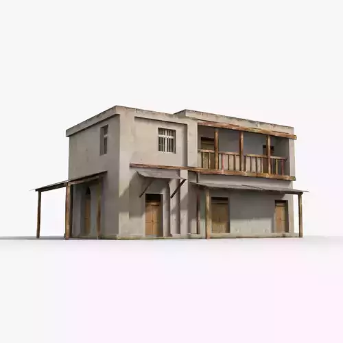 Arab xx21 Low-poly 3D model