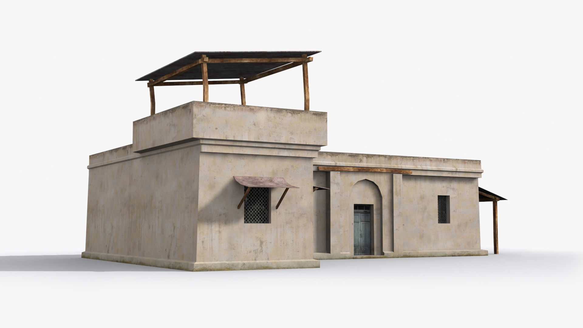 Arab xx22 Low-poly 3D model_2