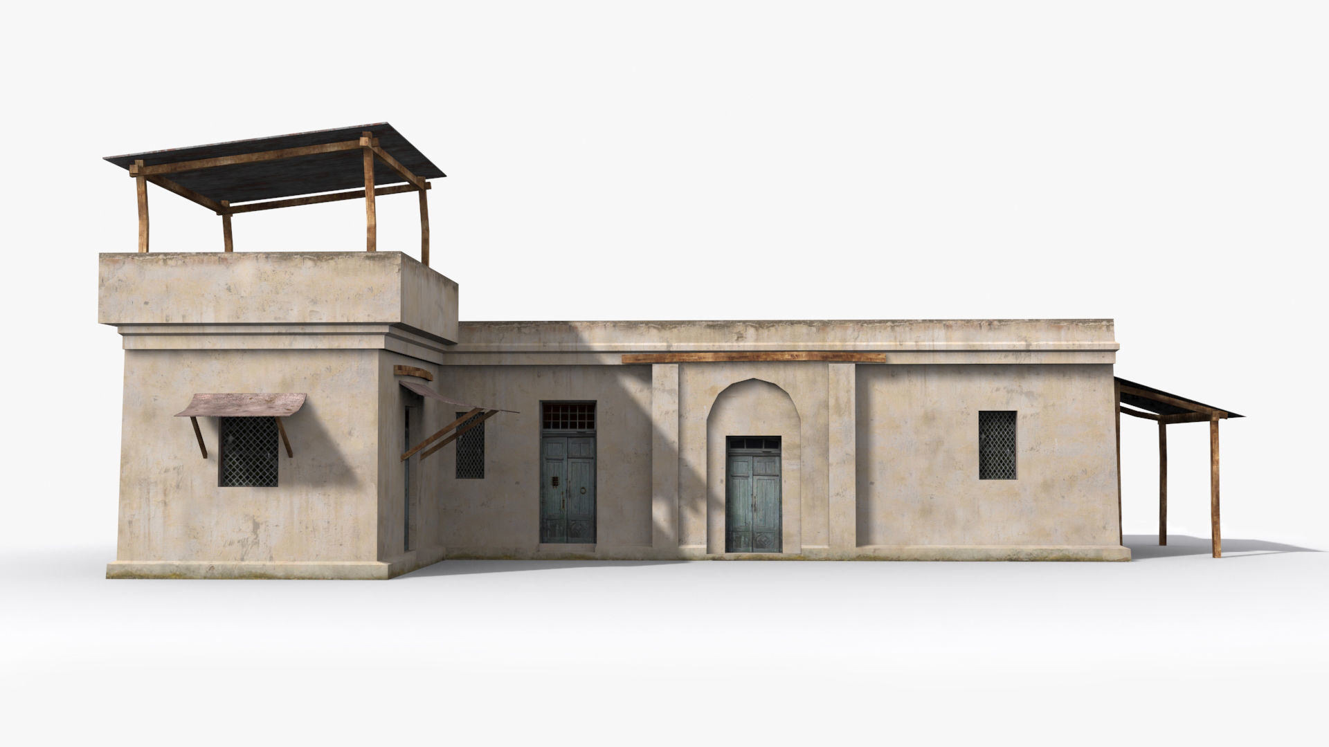 Arab xx22 Low-poly 3D model_1