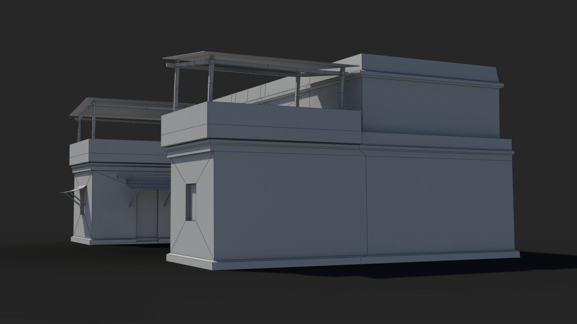 Arab xx23 Low-poly 3D model_8