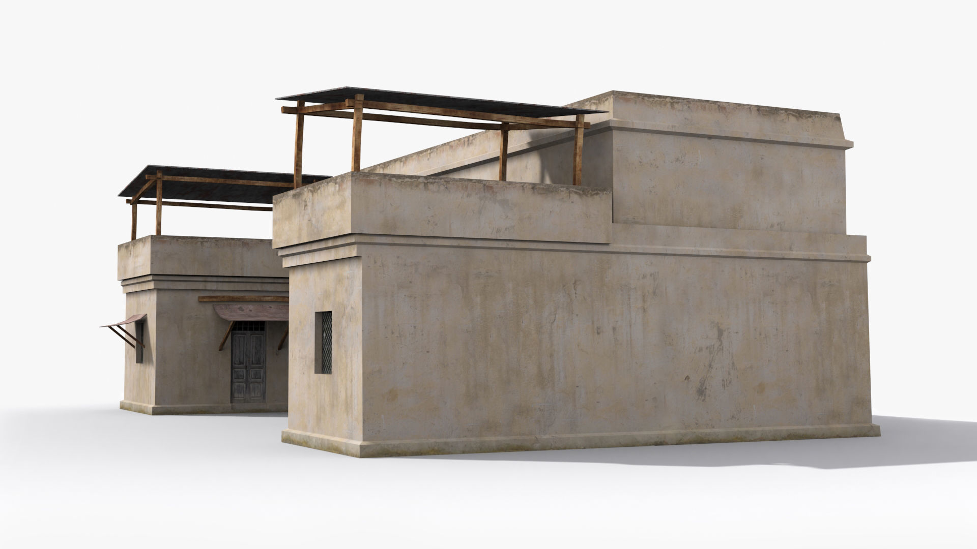 Arab xx23 Low-poly 3D model_3