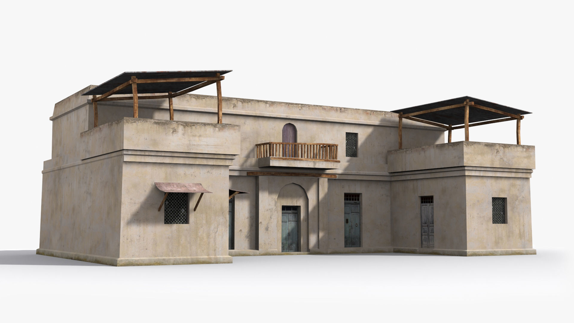 Arab xx23 Low-poly 3D model_2