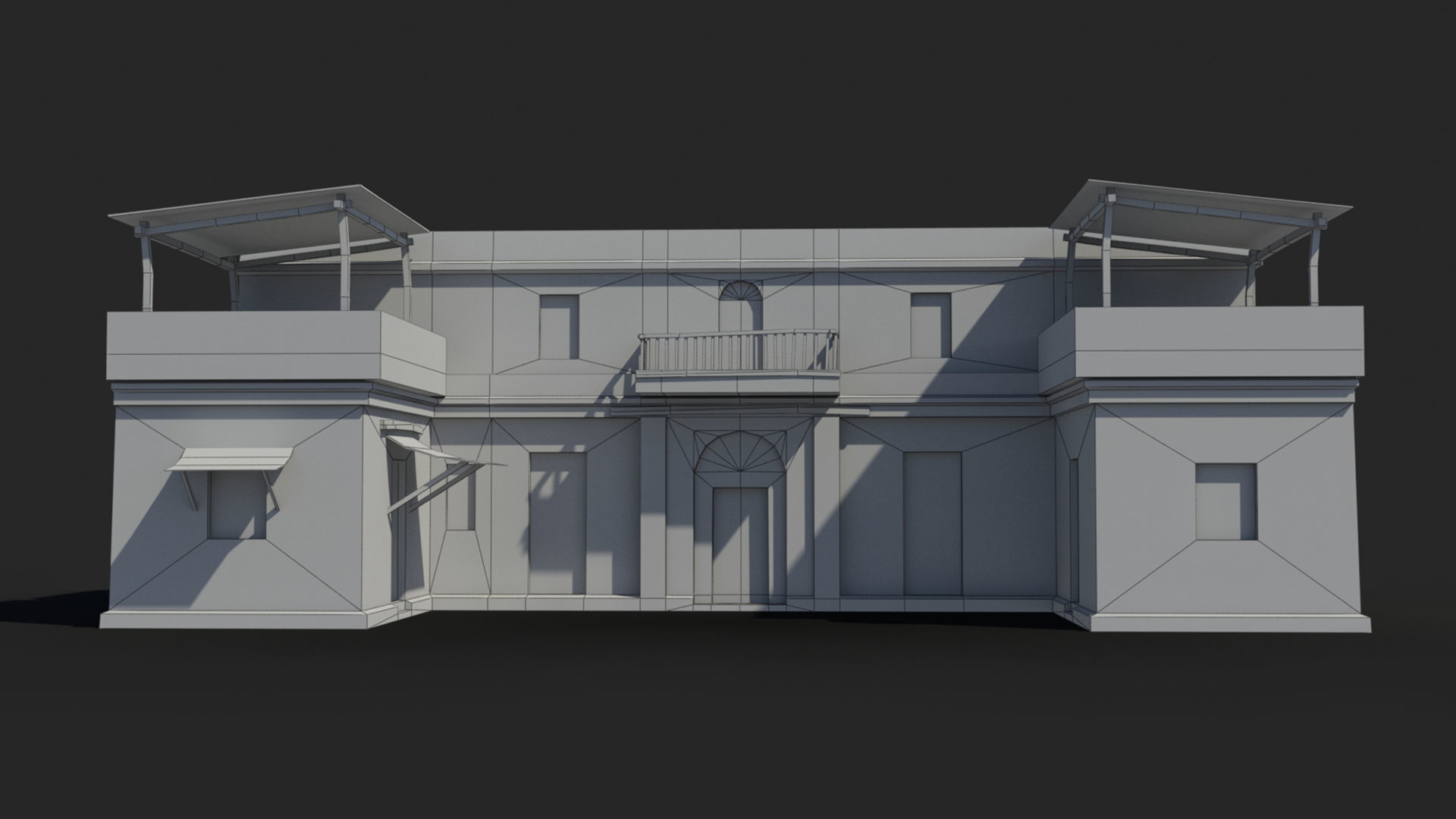 Arab xx23 Low-poly 3D model_6