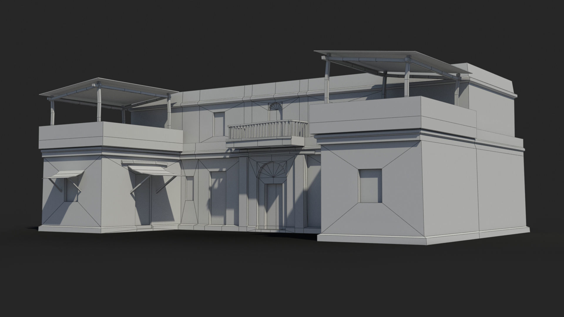 Arab xx23 Low-poly 3D model_5