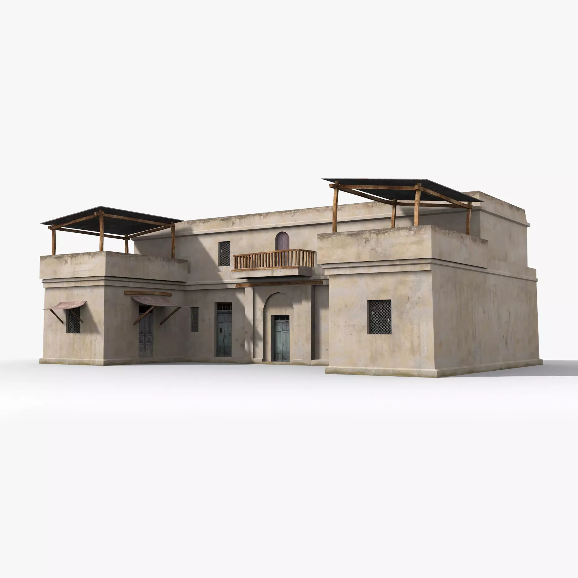 Arab xx23 Low-poly 3D model_0