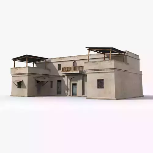 Arab xx23 Low-poly 3D model