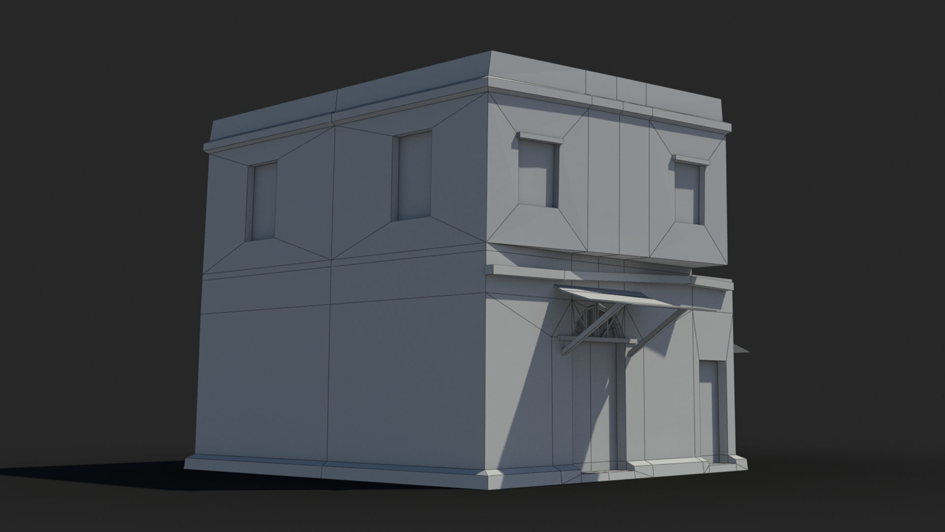 Arab xx24 Low-poly 3D model_7