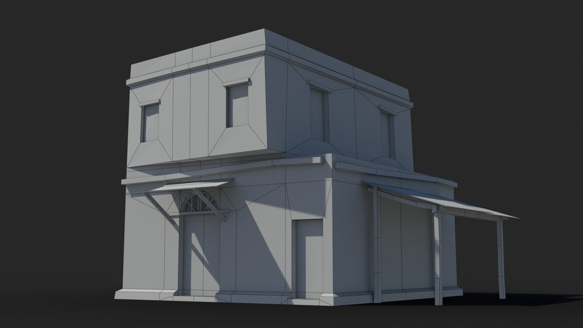 Arab xx24 Low-poly 3D model_5