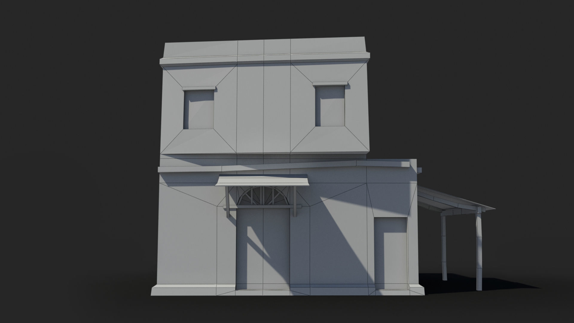 Arab xx24 Low-poly 3D model_6