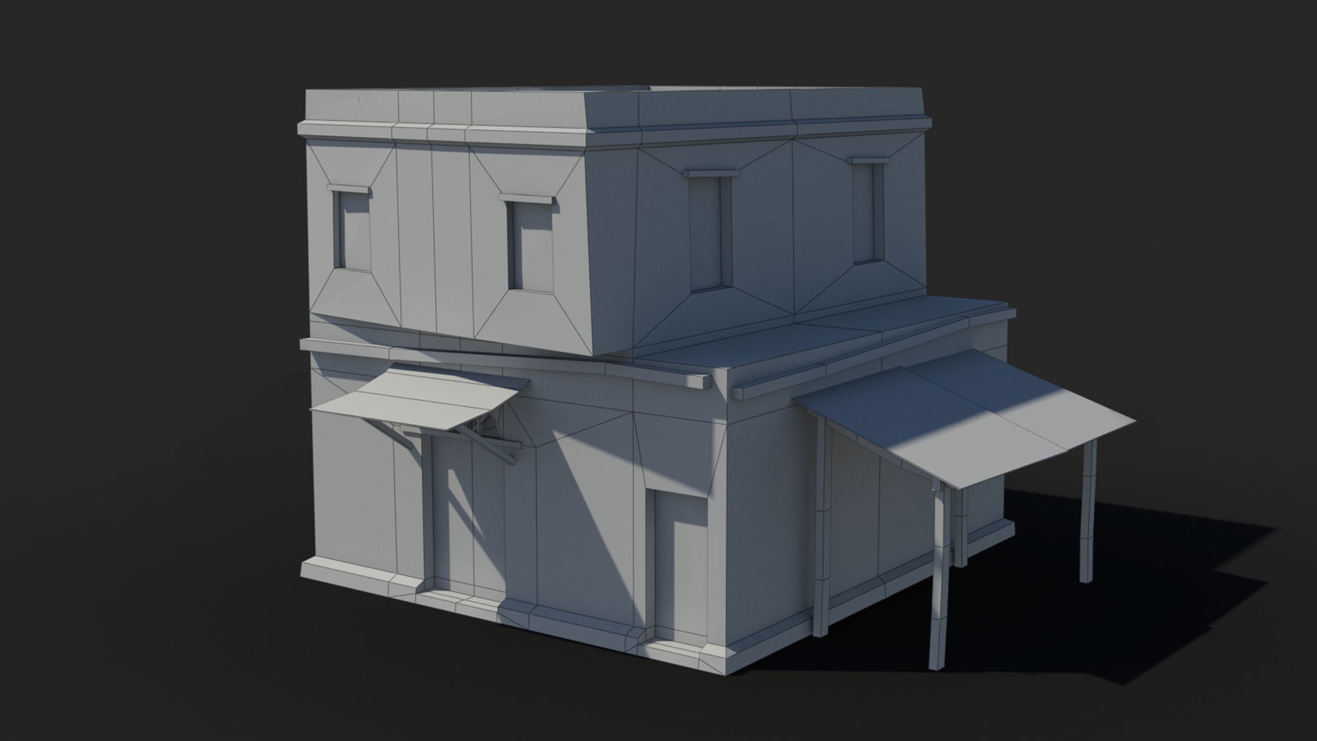 Arab xx24 Low-poly 3D model_9