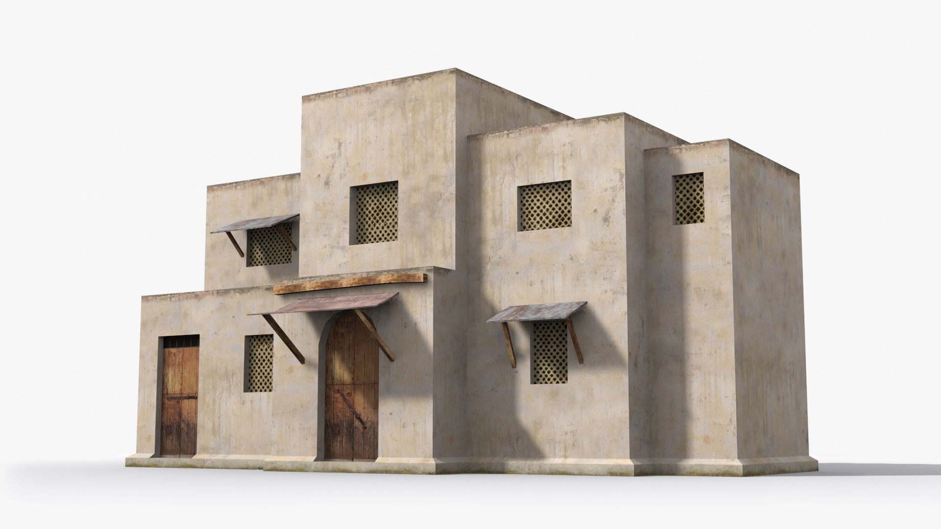 Arab xx25 Low-poly 3D model_2