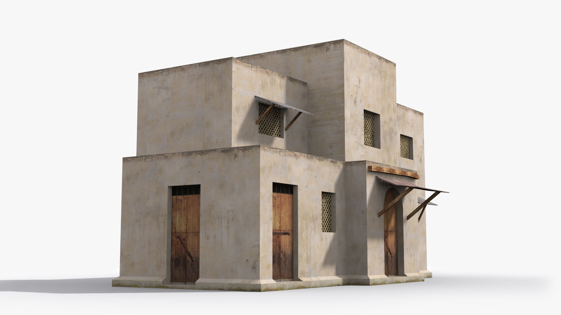 Arab xx25 Low-poly 3D model_3