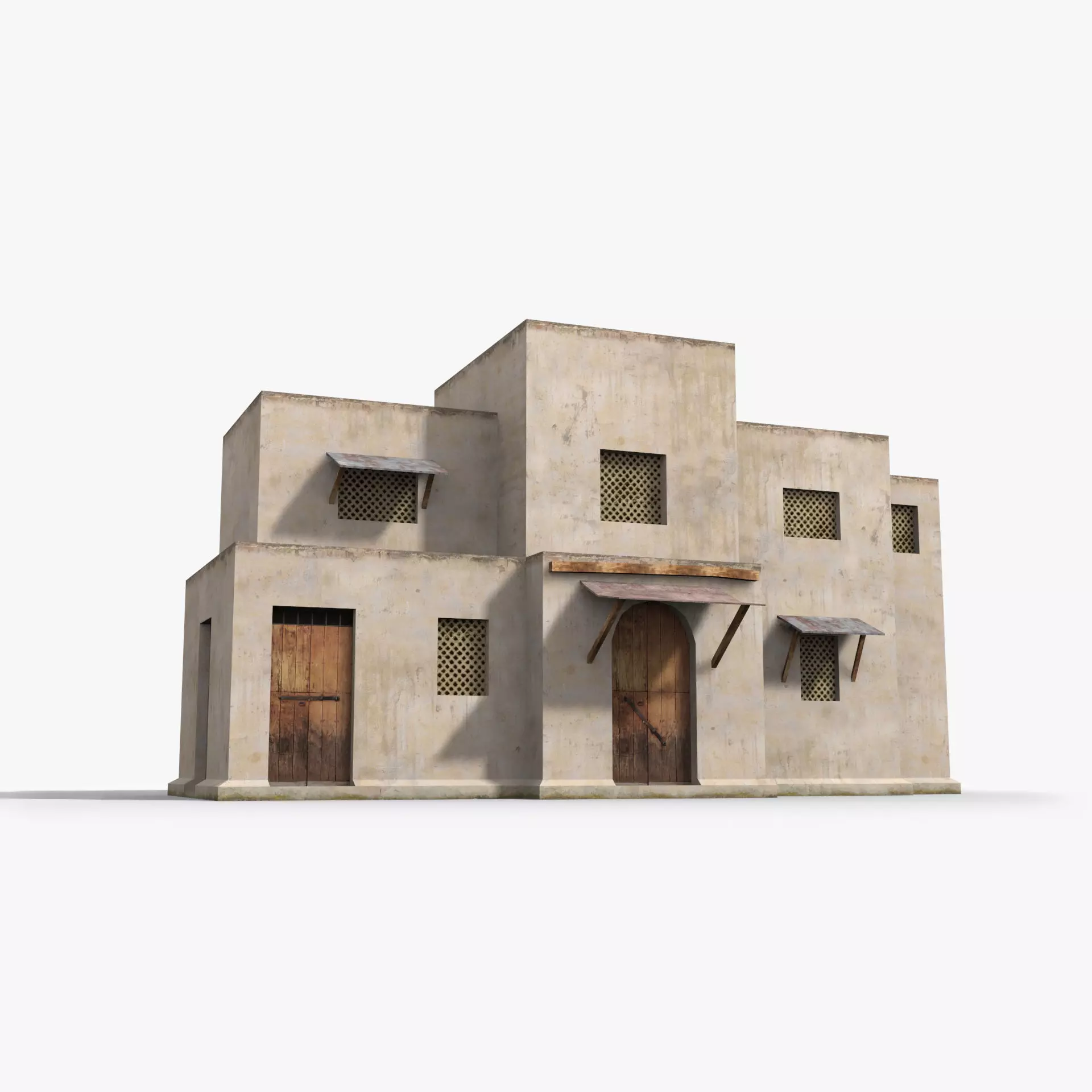 Arab xx25 Low-poly 3D model_0