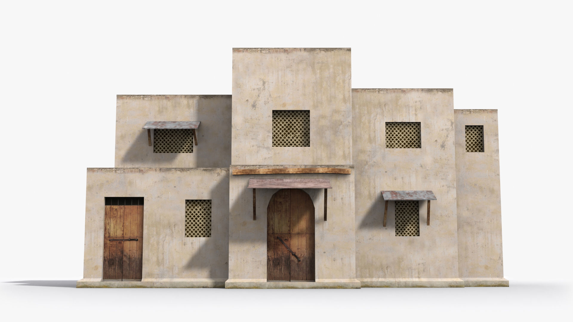 Arab xx25 Low-poly 3D model_1