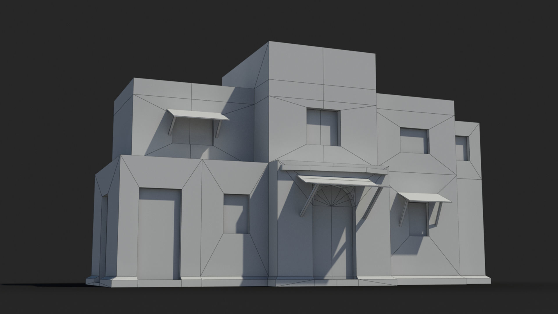 Arab xx25 Low-poly 3D model_5