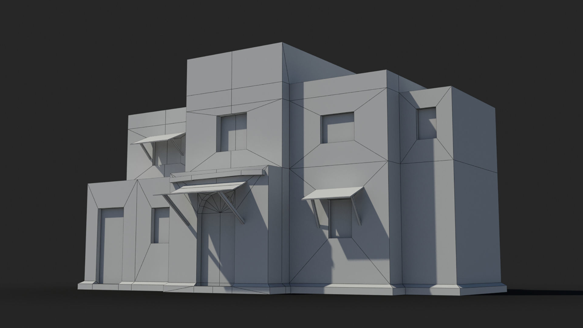 Arab xx25 Low-poly 3D model_7