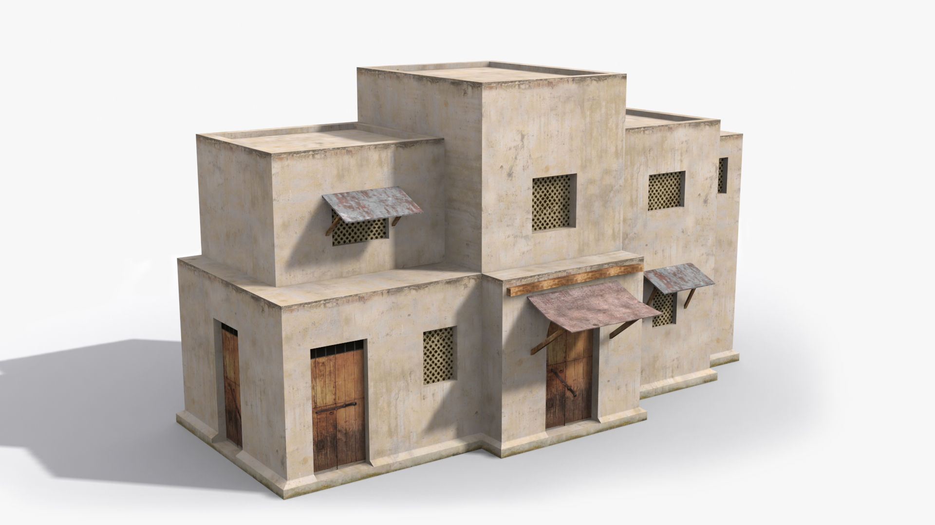 Arab xx25 Low-poly 3D model_4