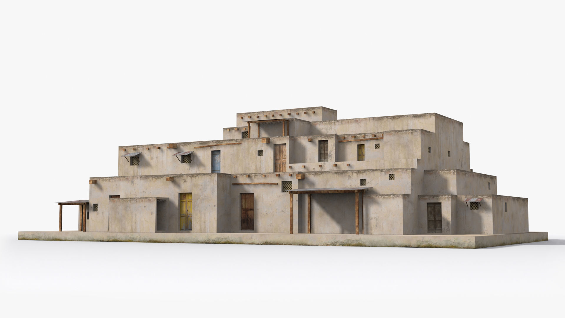 Arab xx26 Low-poly 3D model_2