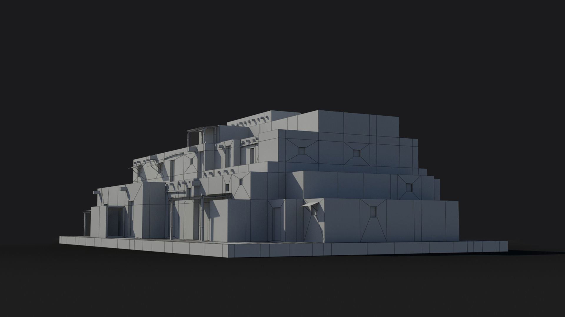 Arab xx26 Low-poly 3D model_10