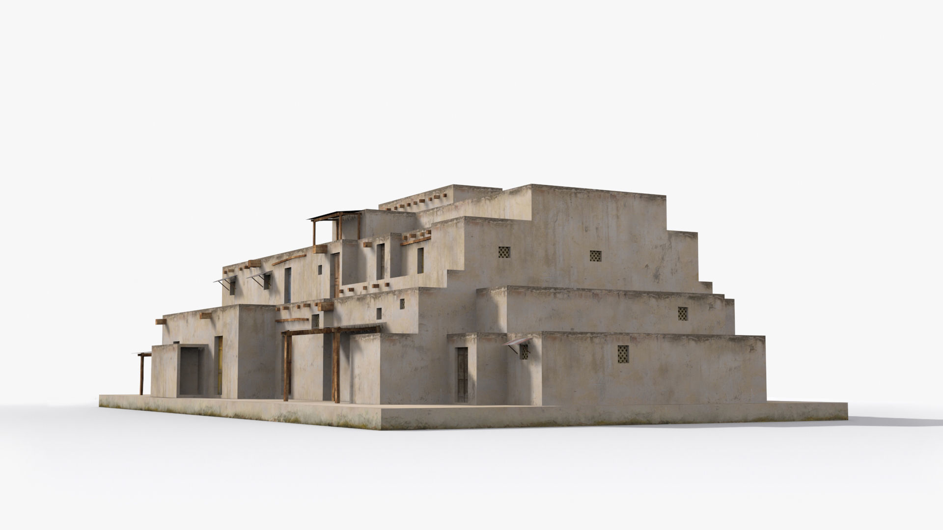 Arab xx26 Low-poly 3D model_3