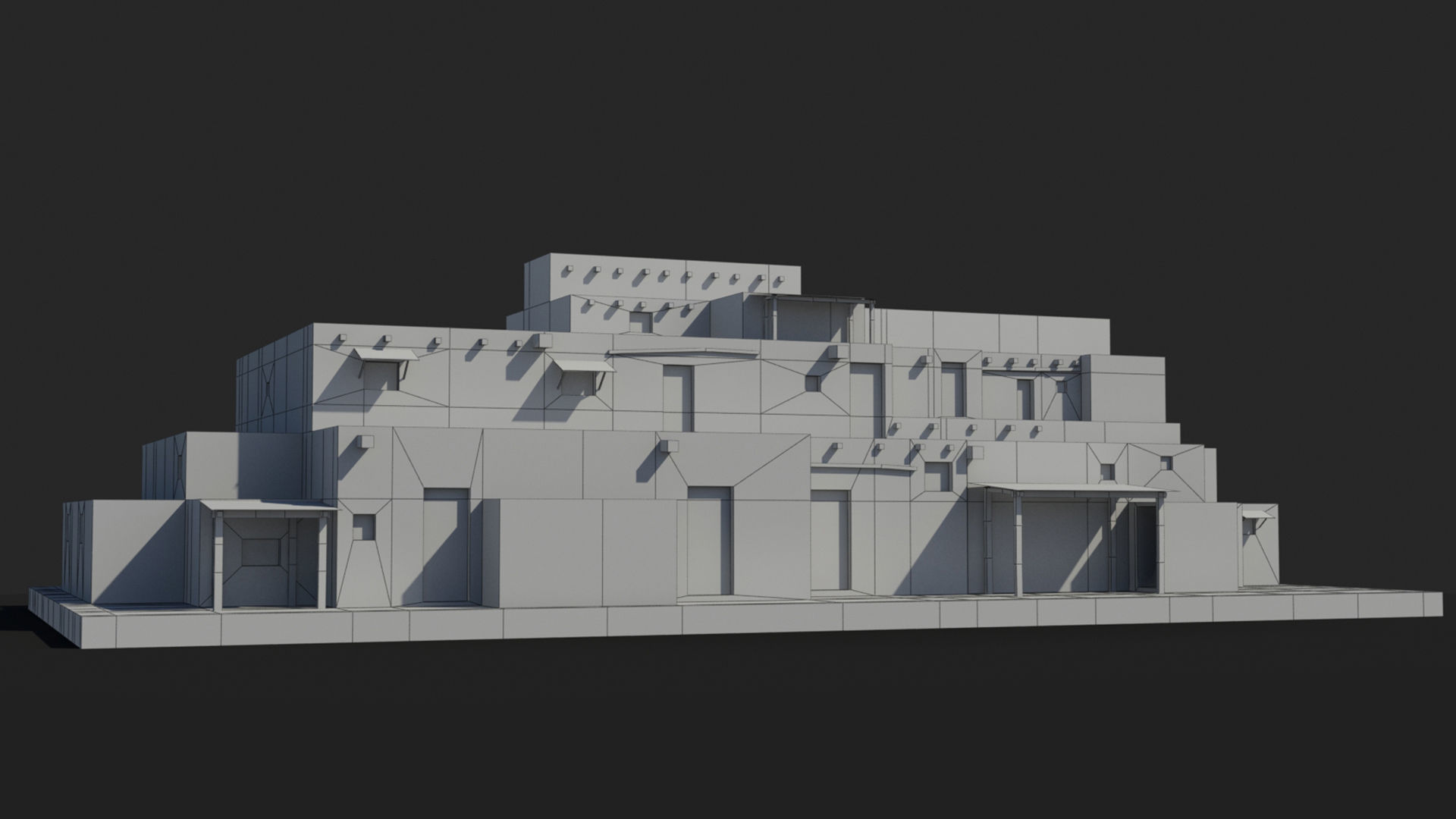 Arab xx26 Low-poly 3D model_7