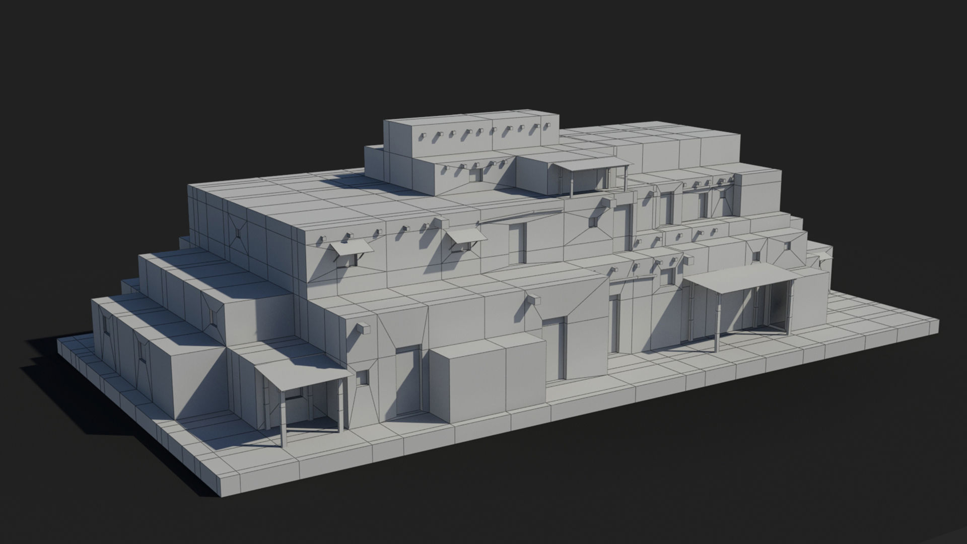 Arab xx26 Low-poly 3D model_12