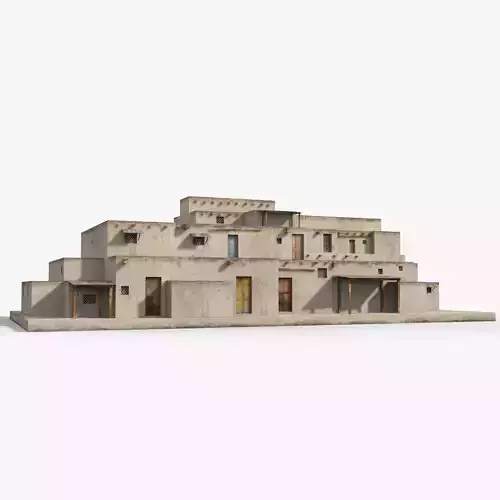Arab xx26 Low-poly 3D model