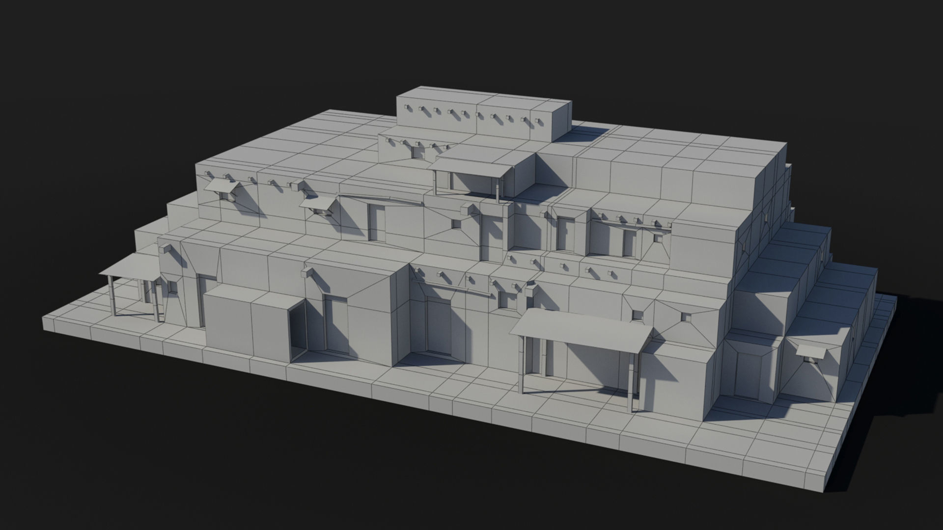 Arab xx26 Low-poly 3D model_13