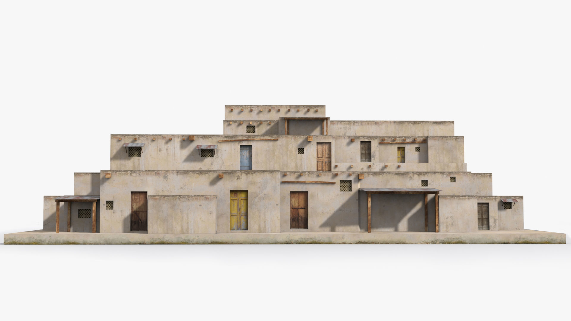 Arab xx26 Low-poly 3D model_1