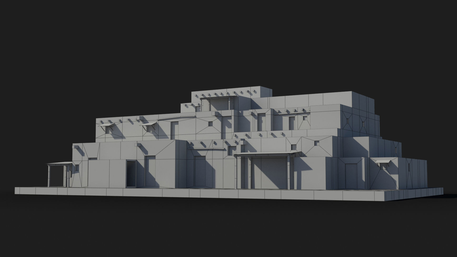 Arab xx26 Low-poly 3D model_9