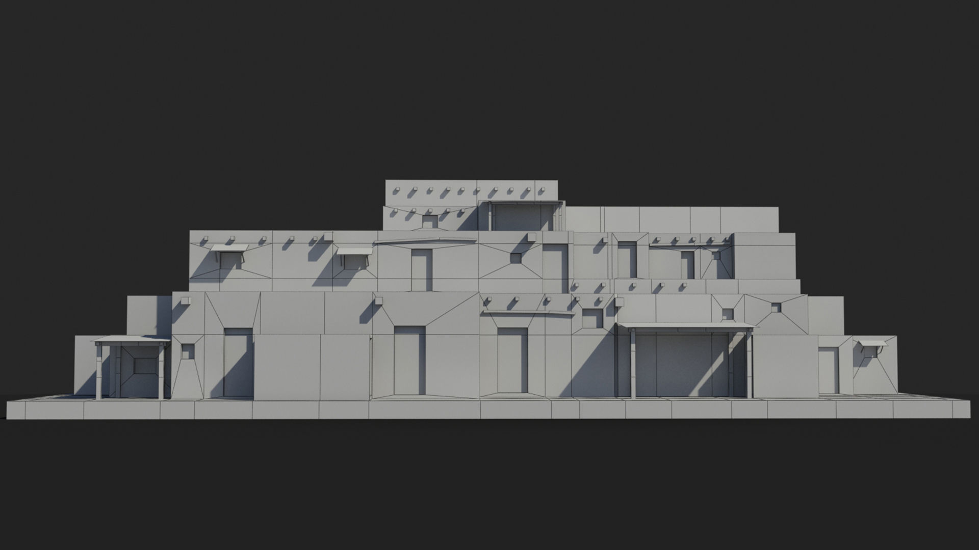 Arab xx26 Low-poly 3D model_8