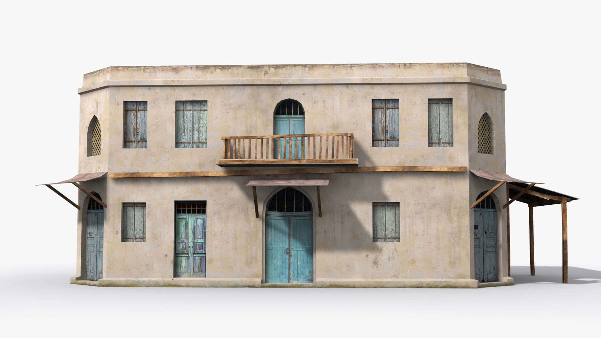 Arab xx27 Low-poly 3D model_1