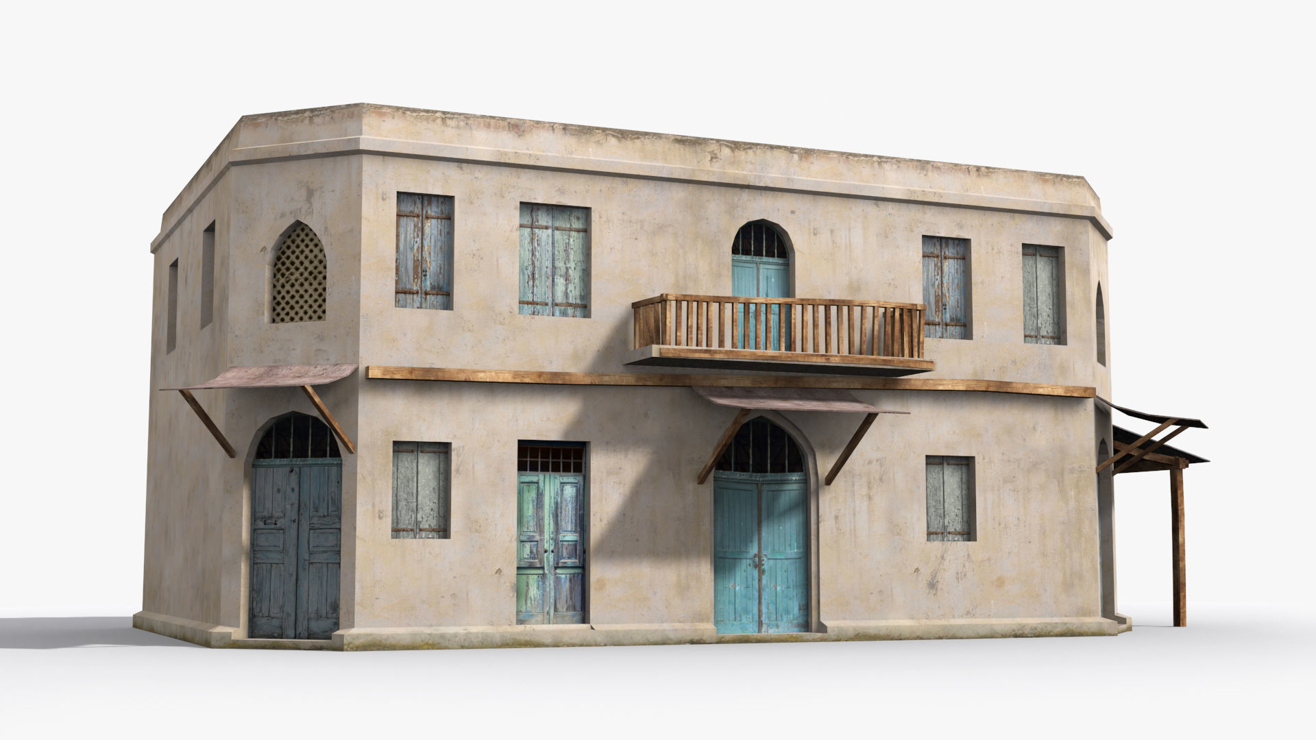 Arab xx27 Low-poly 3D model_2