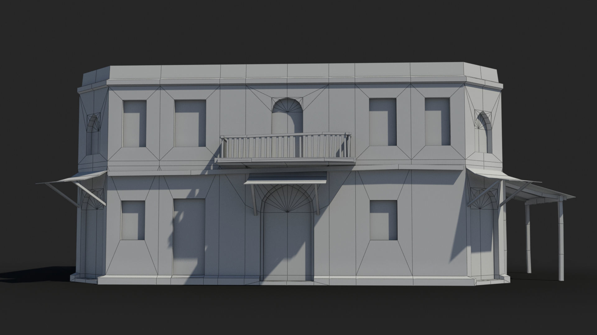 Arab xx27 Low-poly 3D model_6