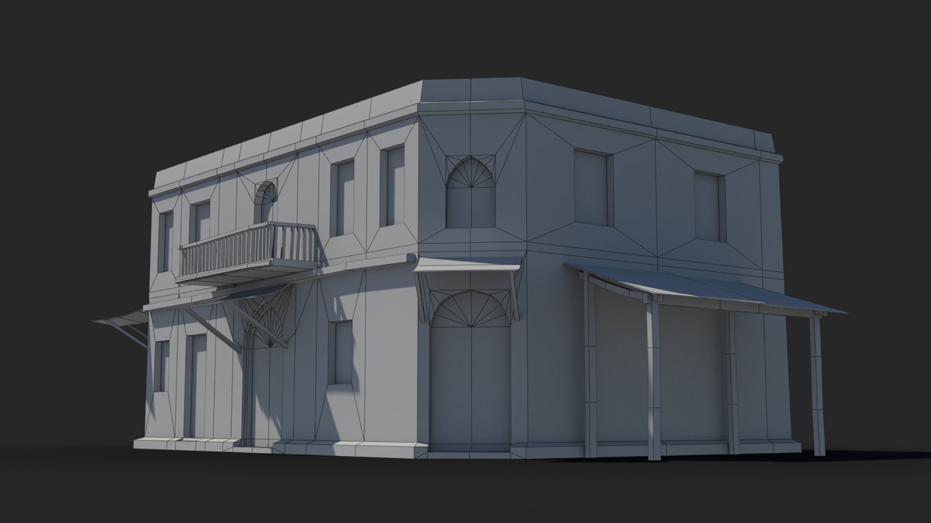 Arab xx27 Low-poly 3D model_9