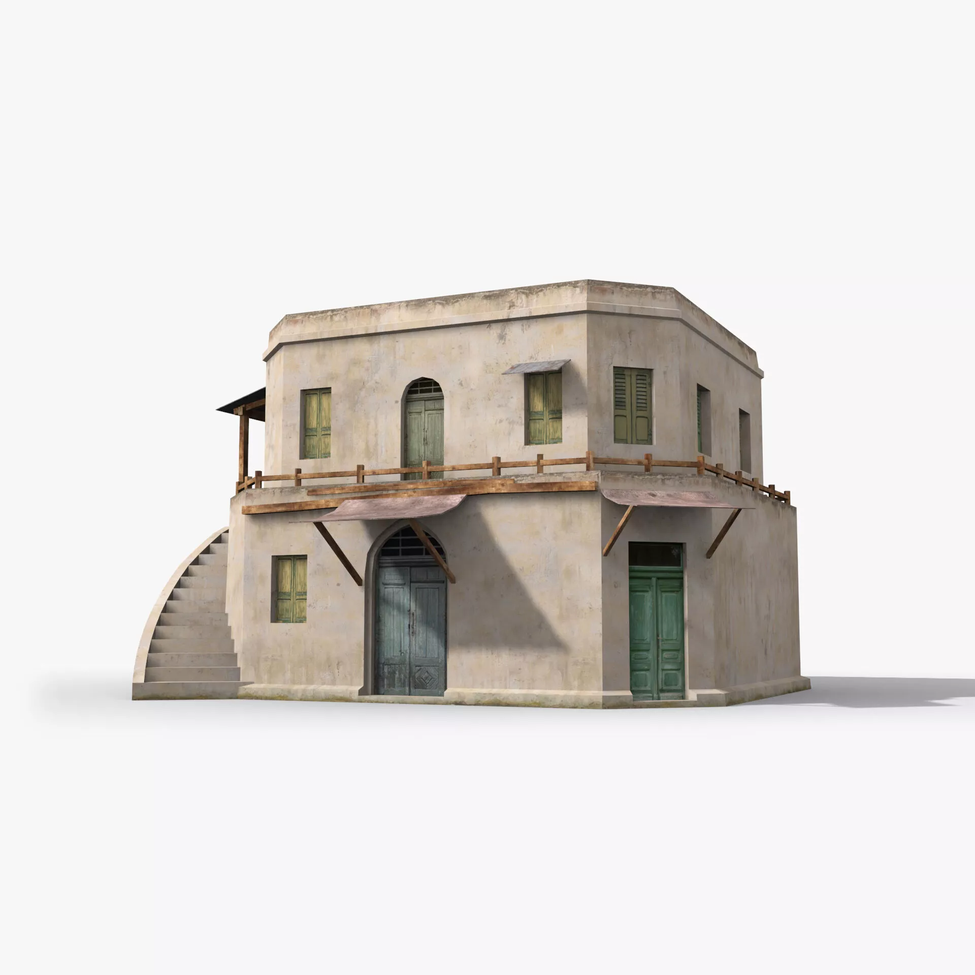 Arab xx28 Low-poly 3D model