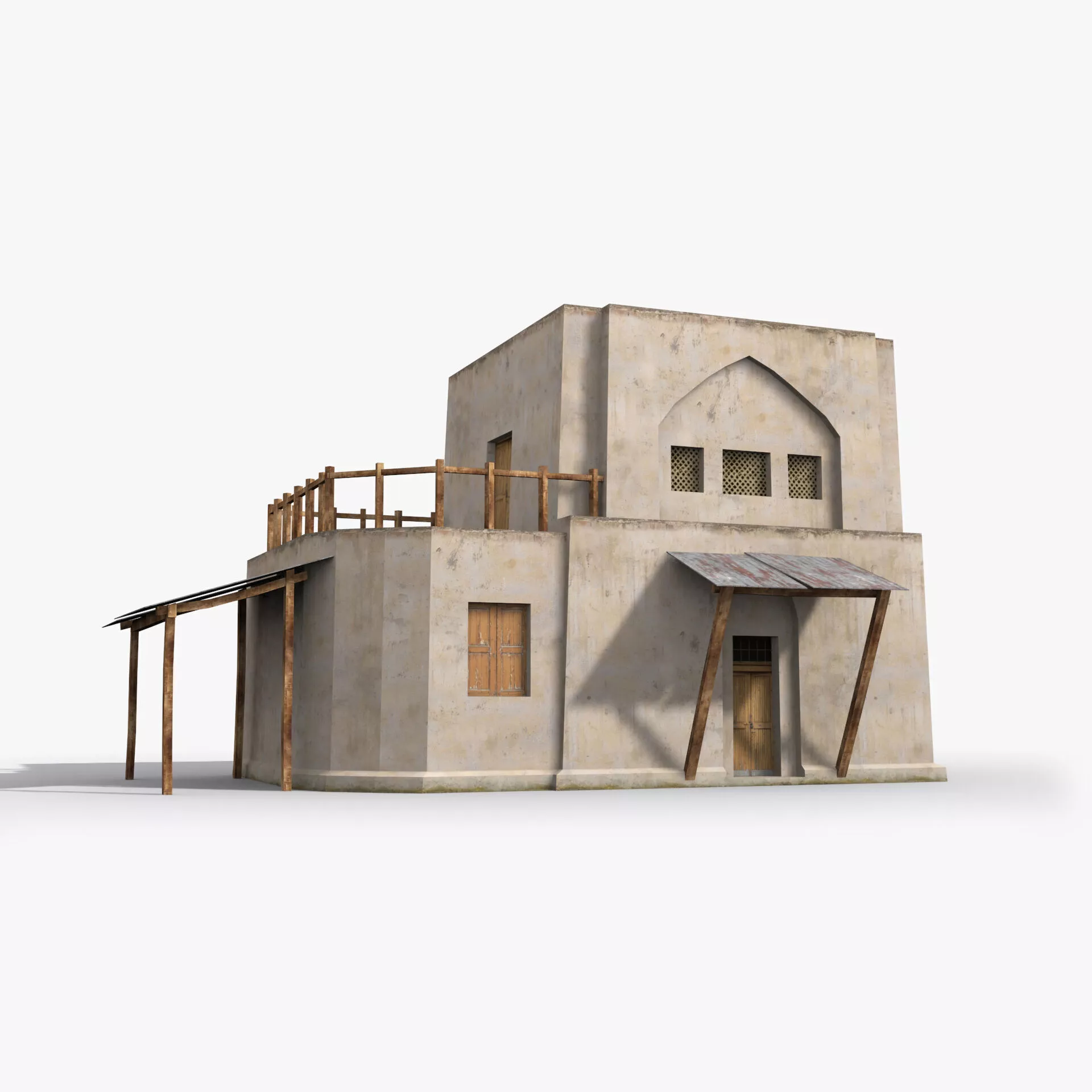 Arab xx29 Low-poly 3D model