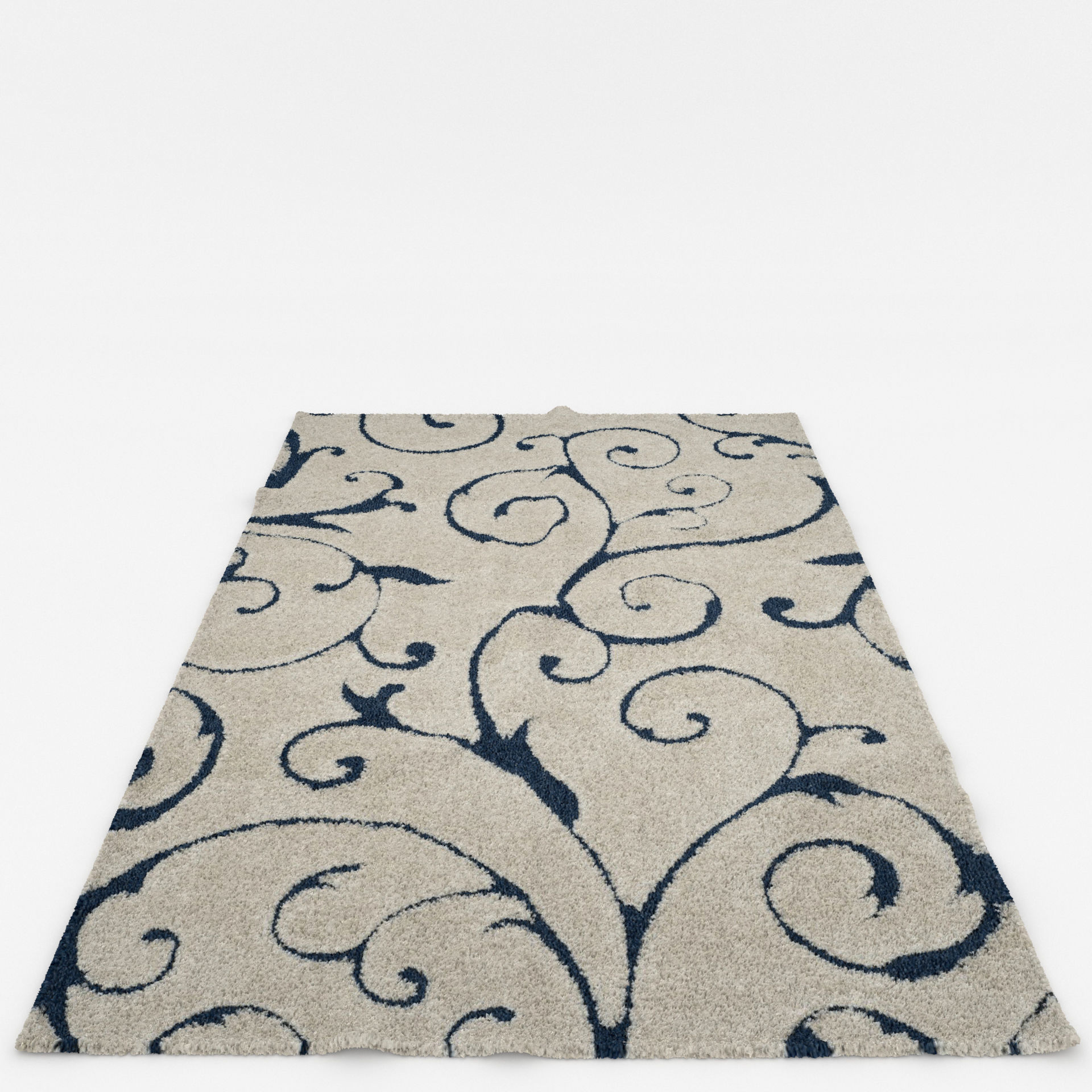 Rugs No 80 Low-poly 3D model_9