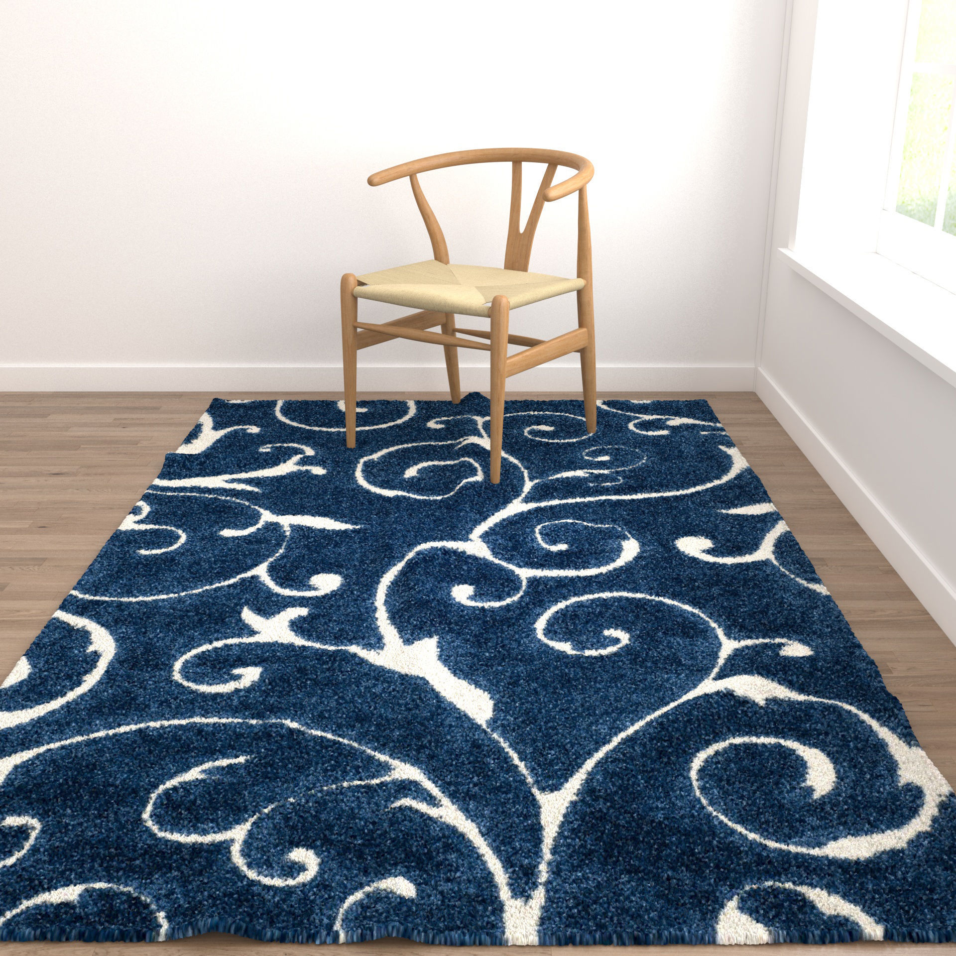 Rugs No 80 Low-poly 3D model_2