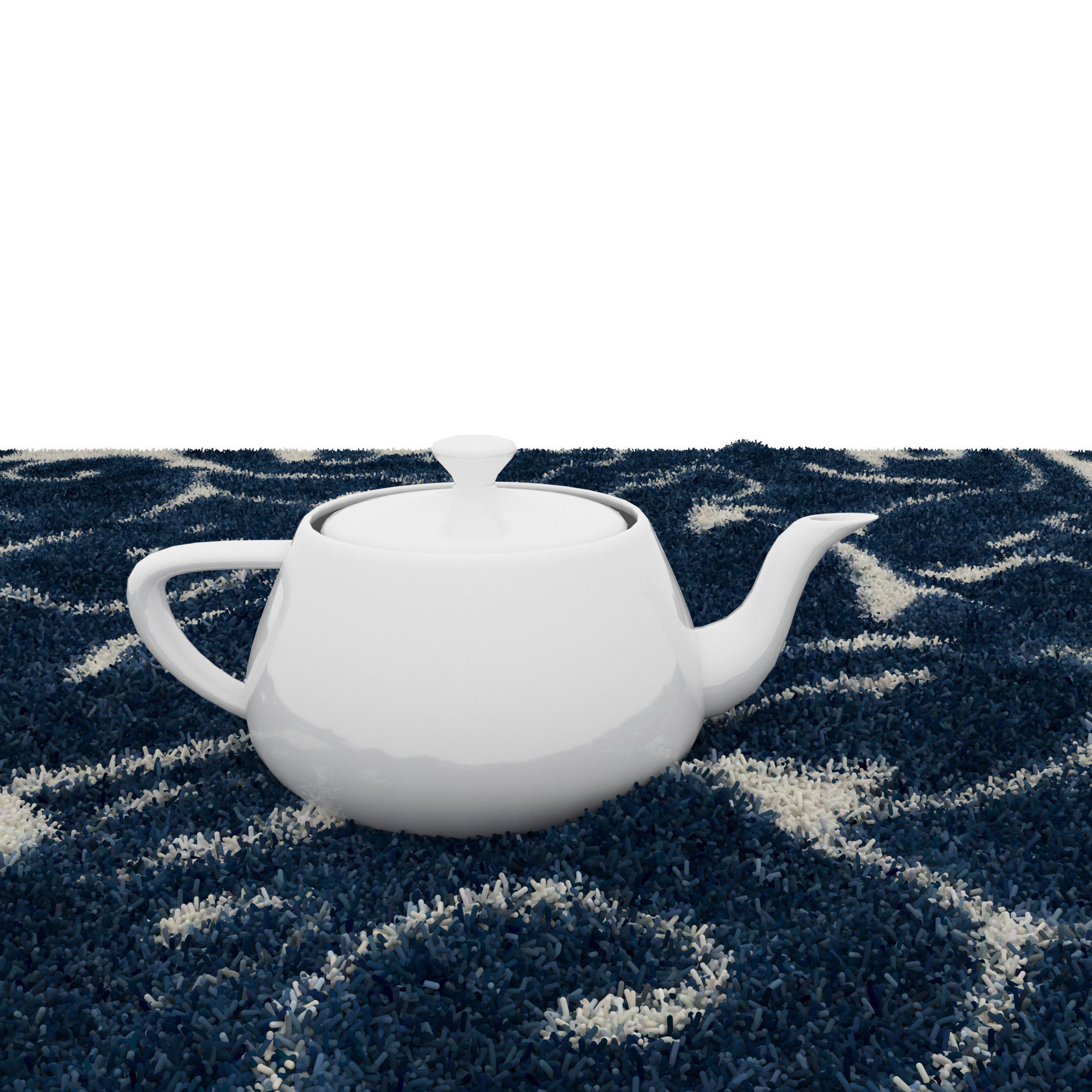 Rugs No 80 Low-poly 3D model_4