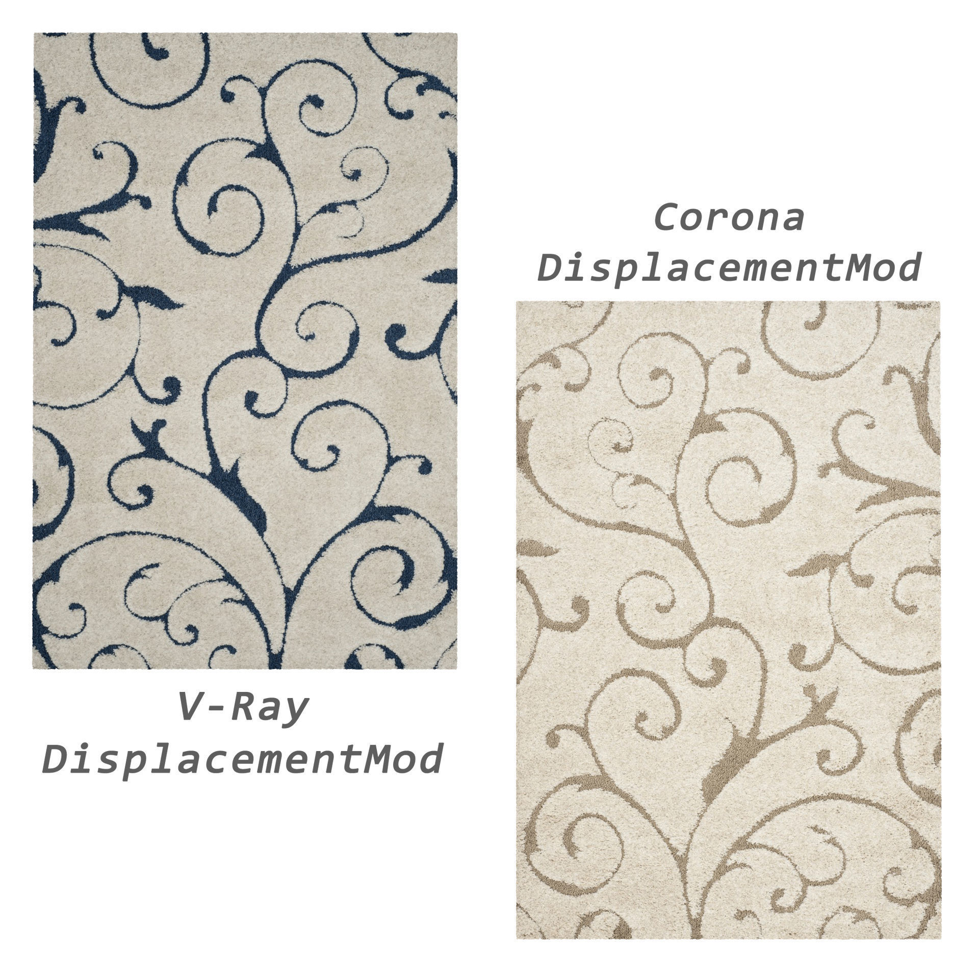 Rugs No 80 Low-poly 3D model_1