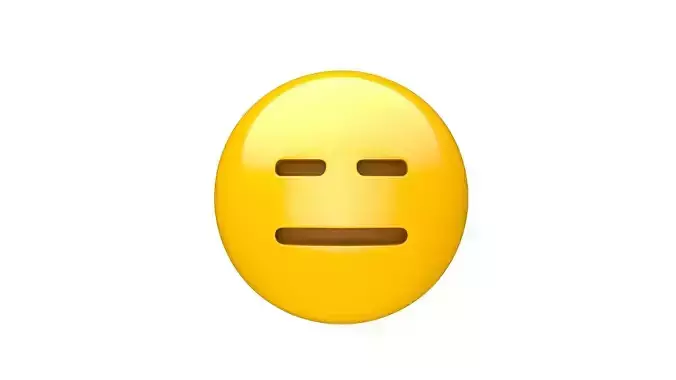 Apple Expressionless Face