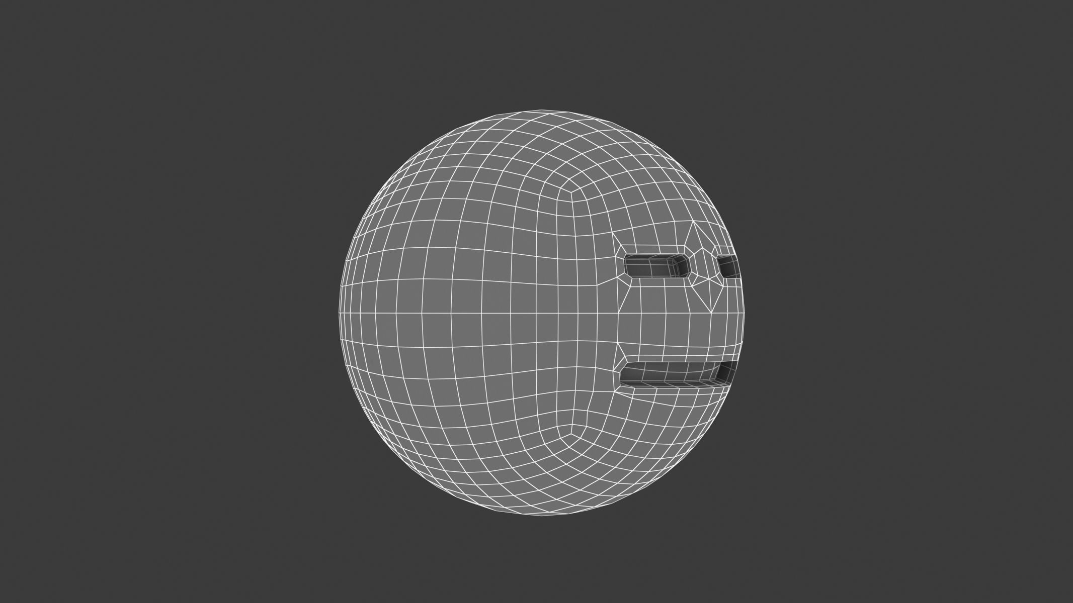 Apple Expressionless Face 3D model_6